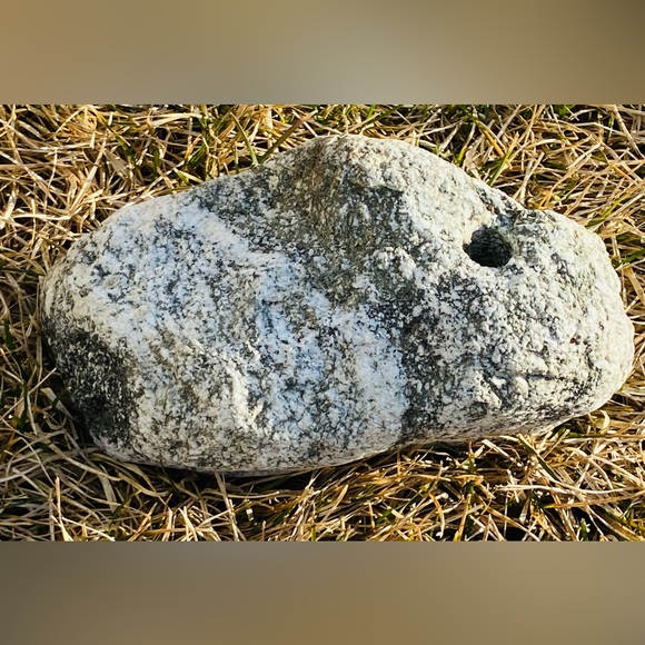 Granet Aquarium/Terrarium Rock w/Hole Drilled 4 Inserting Live/Artaficial Plants - Picture 10 of 16